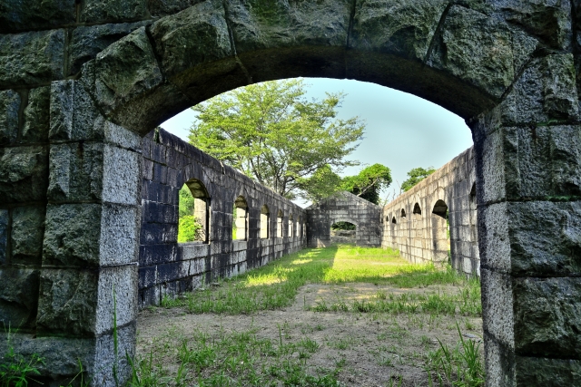 高烏砲台跡