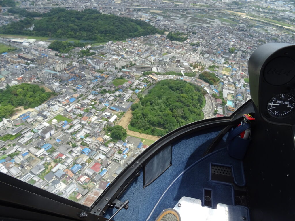 遊覧飛行その1