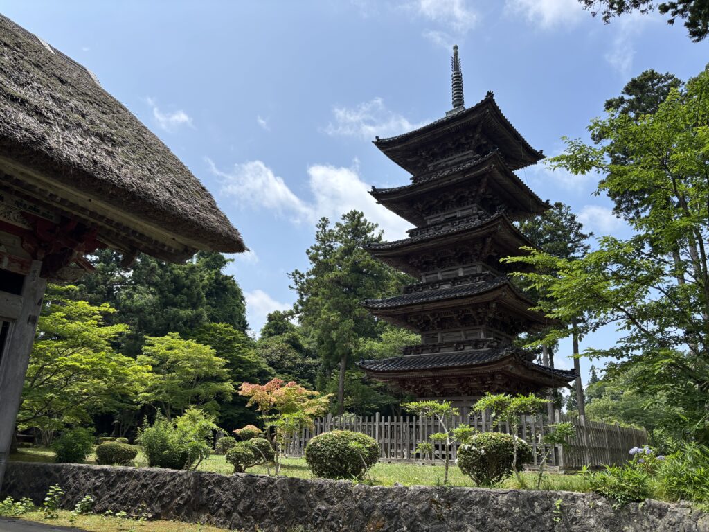 妙宣寺の五重塔