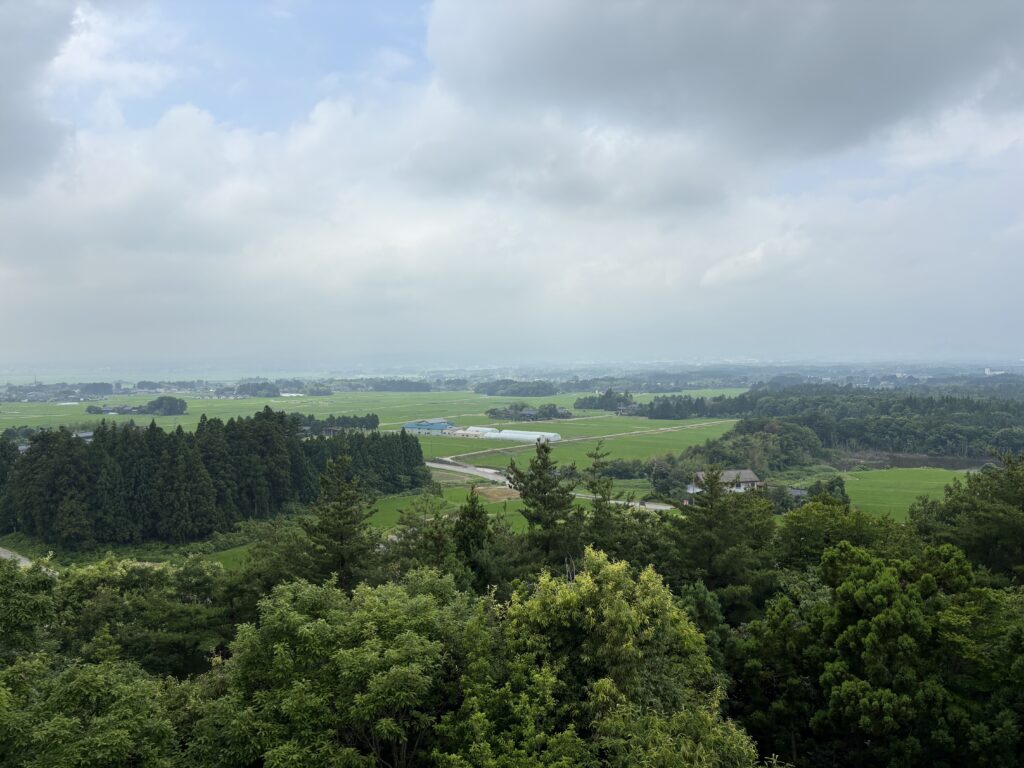 トキのテラスからの風景