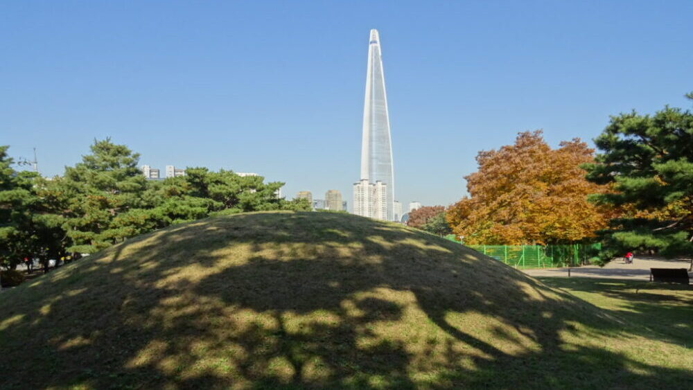 第5号古墳の封土墳