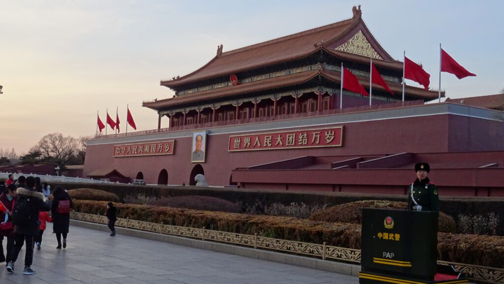 天安門の様子