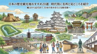 日本の歴史観光地おすすめ20選｜時代別に名所と見どころを紹介 