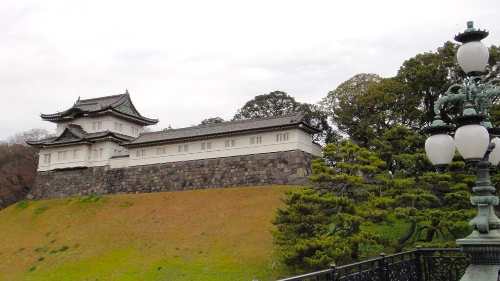 江戸城（皇居）の様子